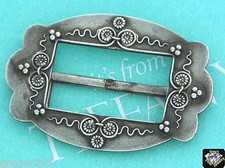 TIFFANY STERLING BELT BUCKLE 1853-1879 JOHN C  EDWARD C MOORE UNION SQUARE