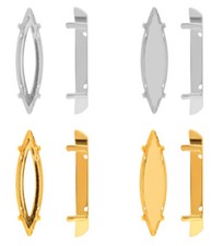 Superior PRIMERO Fancy Stones Settings Fits to 4200 Navette Crystal * All Sizes