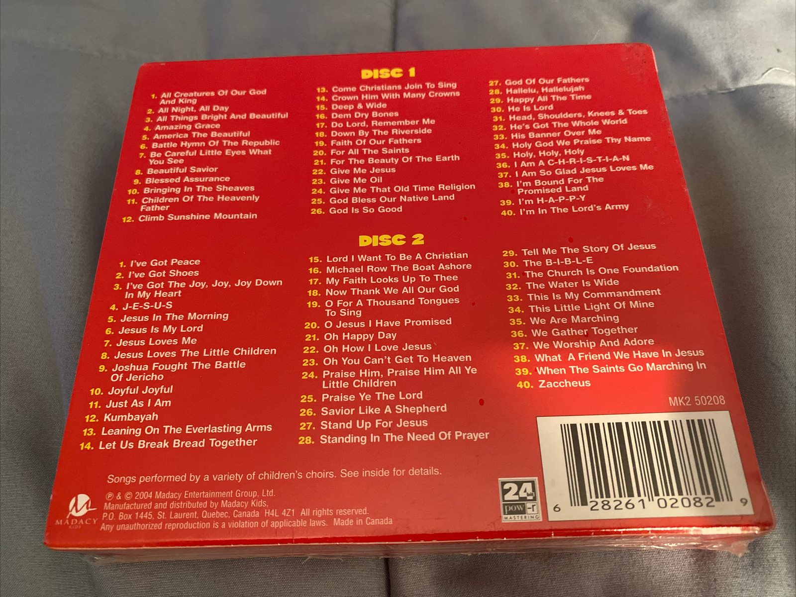80 Bible Songs for Kids [Box] by The St. John's Children's Choir (CD ...