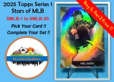 2025 Topps Series 1 Stars of MLB - You Pick / Complete Your Set **Buy 5, Get 2 !