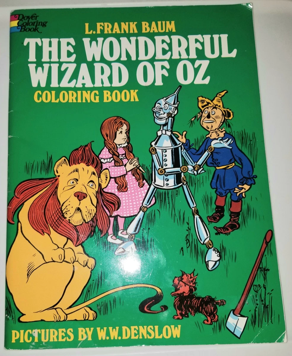 Wizard Oz Coloring Book Pages