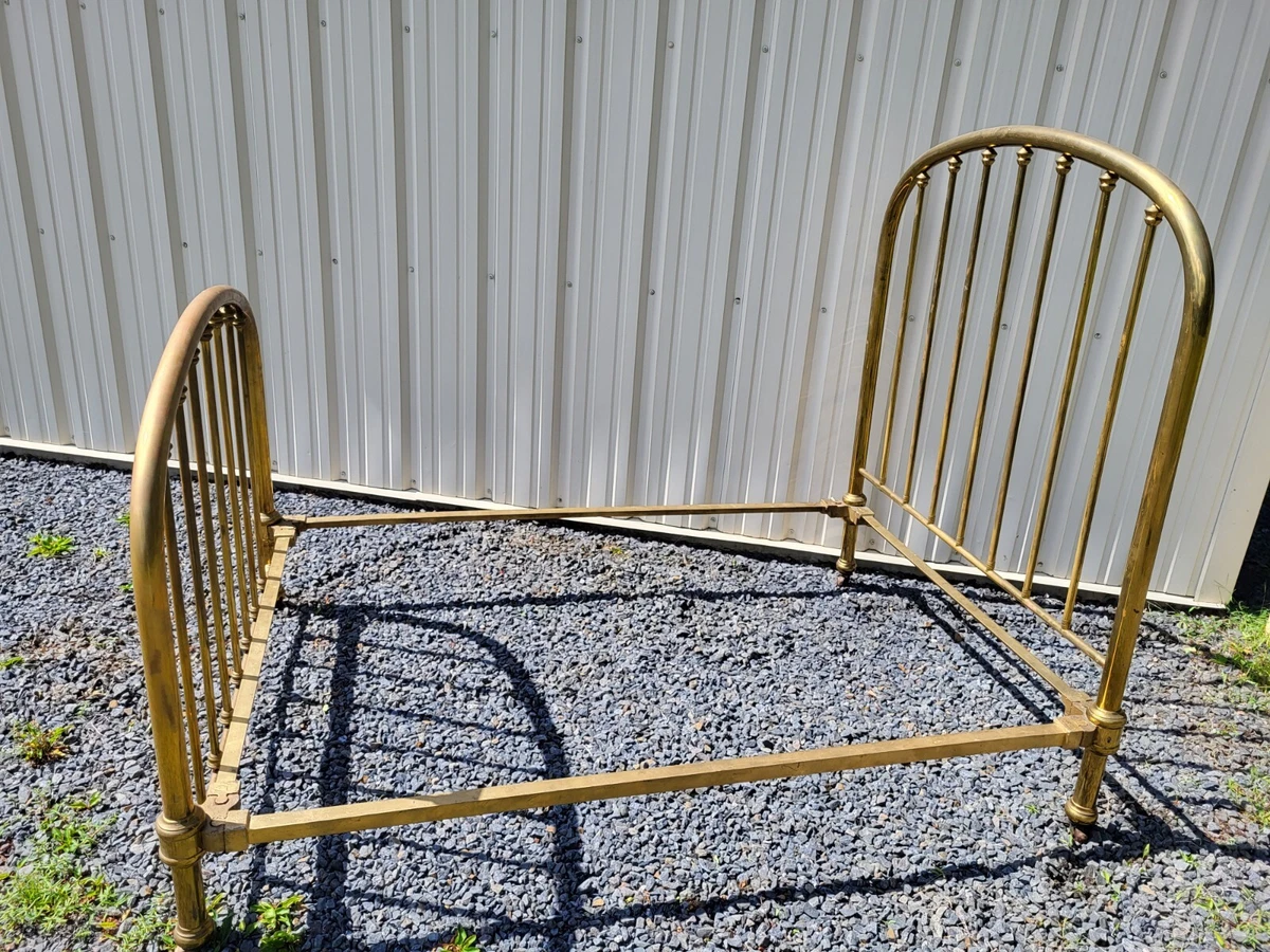 Ebay brass cheap beds