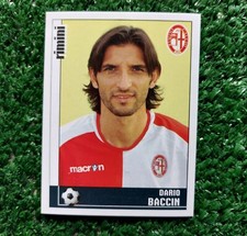 FIGURINA CALCIATORI PANINI 2006/07 RIMINI N°700 BACCIN 2007 CALCIO ⚽️