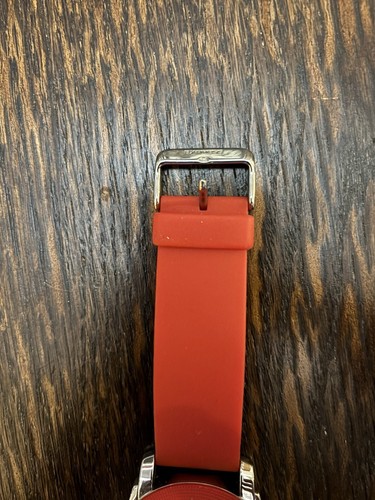 Express FMDEX001 Orologio Rosso Giappone Cinturino Silicone Acciaio Uomo - Resistente all’acqua - Foto 4 di 6