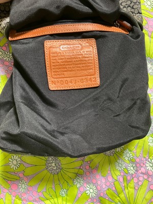 vintage y2k Coach backpack 6342 Legacy Signature C black  display picture 3