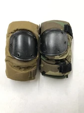 KNEE PADS 2 Woodland OR COYOTE BROWN USGI Tactical Protective Military SM 14-19”