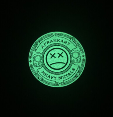 Andy Frankart AFK 'Lights Out' Heavy Metals 37 Gram Worry EDC Coin
