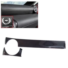 Carbon Fiber Print Front Dash Trim Panel Covers Fits 19-23 W177 V177 A220 A35