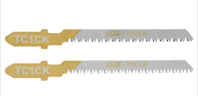 LUX Stichsägeblätter Kunststoff T-Schaft TC1CK 50mm   3er Pack (6 Stück)