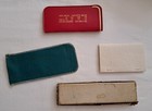 OPTICAL CRUXITE LENS SAMPLES EYEGLASSES CASE TREATED CLEANING TISSUE LOT #6 — photo 2
