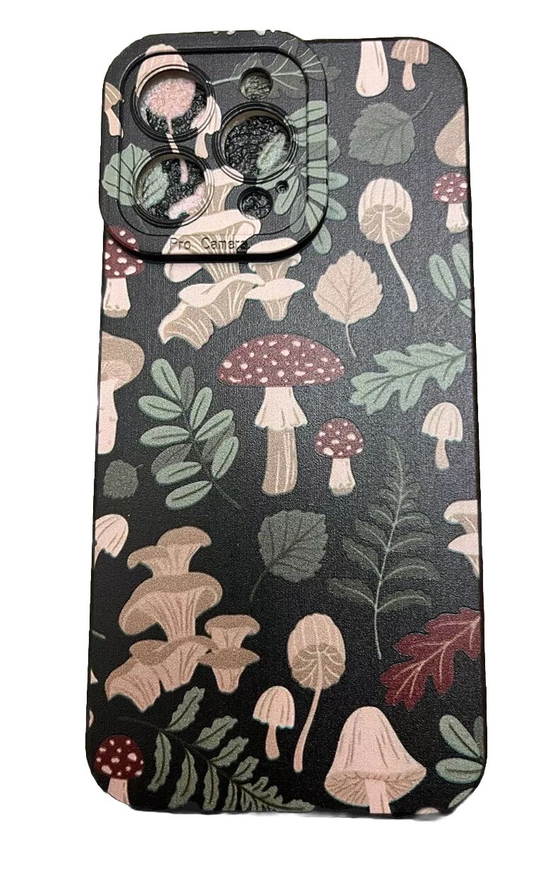 iPhone 15 Pro Max Mushroom Forest Fairy CottageCore Back to School Case-image