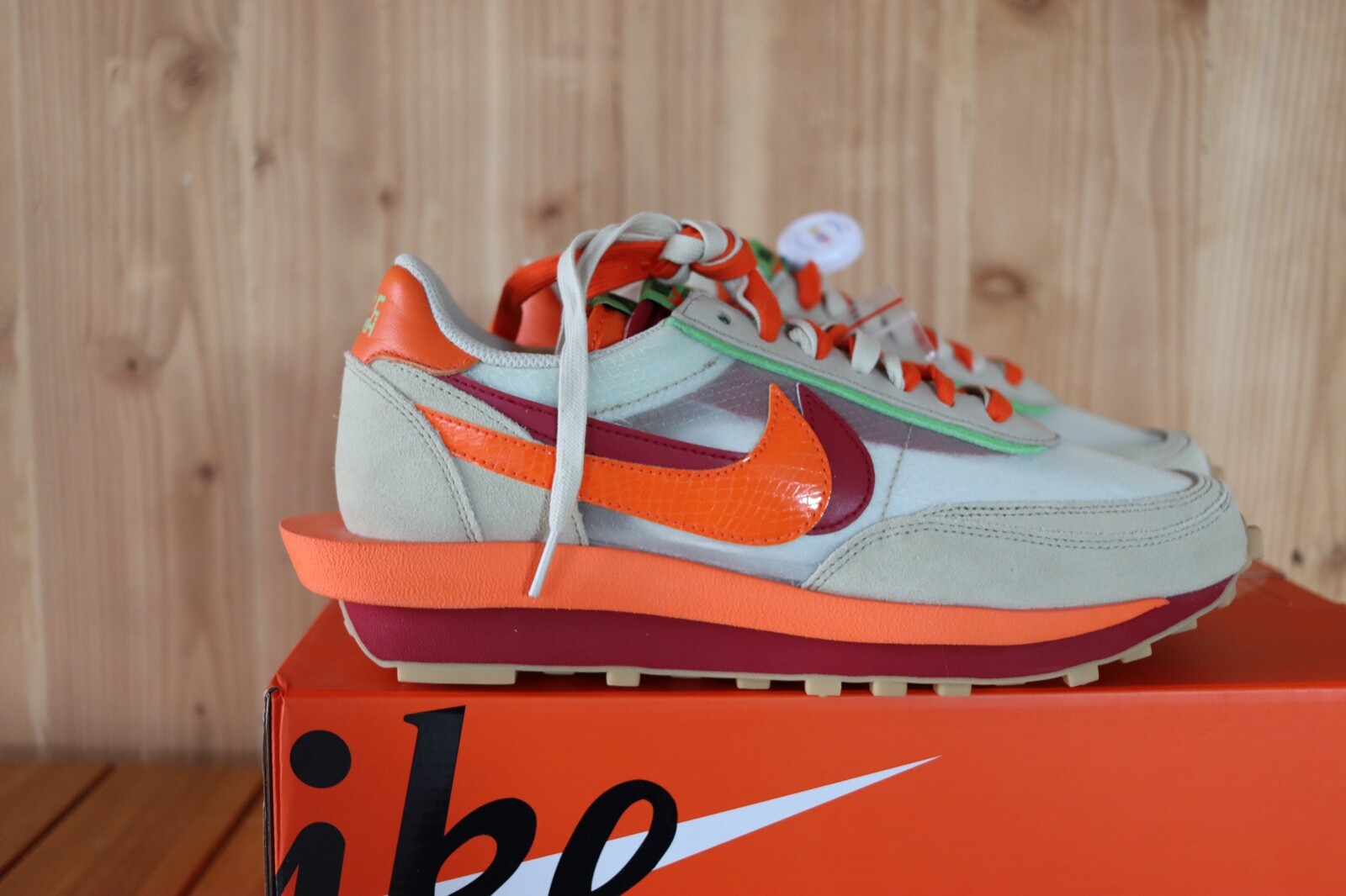 SACAI X NIKE Nike sacai x Clot x LDWaffle 'Net Orange Blaze' SKU: DH1347 100 taglia 11