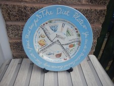 ROYAL STAFFORD THE DIET PLATE dinner plate