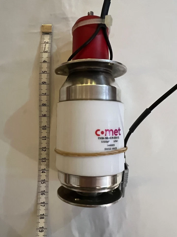 Condensatore sottovuoto Comet 5-500 pF 5/3 kV - Immagine 3 di 4