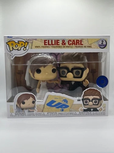Funko Pop! 2 Pack Pop in a Box Exclusive Disney Pixar Up Ellie & Carl