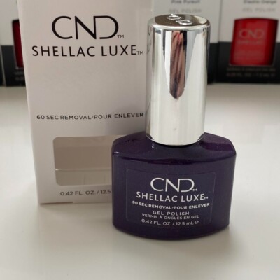 CND Shellac Luxe Gel Polish ETERNAL MIDNIGHT - 254 - NEU