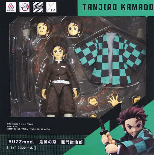 BUZZmod 鬼滅の刃 竈門炭治郎 1/12スケール アクション