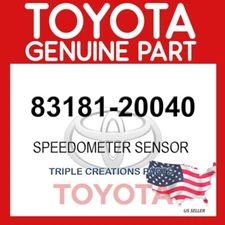 83181-20040 Genuine Toyota Speedometer Sensor 8318120040 OEM