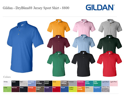 Gildan T Shirt Color Chart