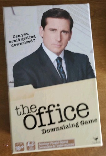 THE OFFICE DOWNSIZING GAME - DUNDER MIFFLIN, NBC, MICHAEL SCOTT, DWIGHT SCHRUTE