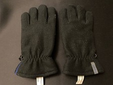 Oryginalne rękawice polarowe Wahler Fraport zimowe ciepłe unisex czarne rękawiczki