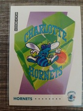 1991-92 Skybox - Charlotte Hornets #353 Team Logo Card