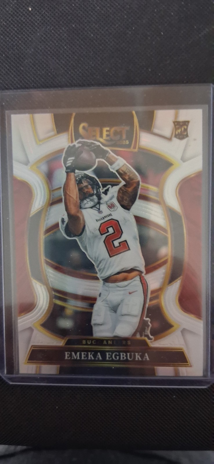 2025 Panini Select - Concourse Emeka Egbuka #37 Silver Prizm (RC)