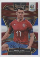 2020 Panini Select UEFA Euro Preview Terrace Tri-Color Prizm Marek Suchy 0b67