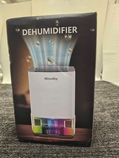 QTY 2 NineSky Dehumidifier Model C1,White, Rated Voltage 100-240V