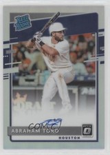 2020 Donruss Optic Rated Rookie Signatures Holo Prizm Abraham Toro Auto 0ui5