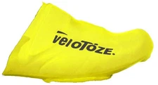 veloToze Toe Cover for Road Cycling Shoes One Size Yellow