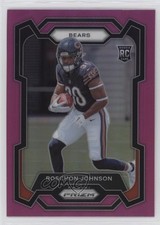 2023 Panini Prizm Rookies Pink Prizm Roschon Johnson #314 15ik