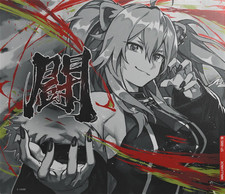Wallhack SP-005 glass mouse pad Shishiro Botan collabo Limited Edition Japan