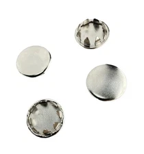 (4 PACK) 5/8" Nickel Plated Metal Hole Plugs for .062"-.093" metal SP-625-NK