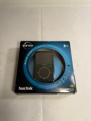 SanDisk Sansa Fuze 2GB MP3 Player Black - Open Box / Unused Interior Contents