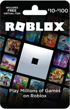Roblox Physical Gift Card [Includes Free Virtual Item] [Redeem Worldwide]