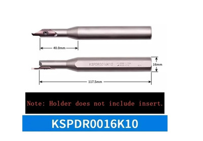 KSPDR Series Tool Holder - For CNC Turning, Compatible with Corresponding Carbid