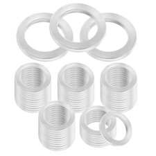 50PCS Oil Drain Plug Gasket, M14 Aluminum Car Sealing Crush Washers, Replacem...