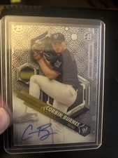 2018 Bowman High Tek - Prospects Corbin Burnes #PHT-CB Autographs (AU, RC)