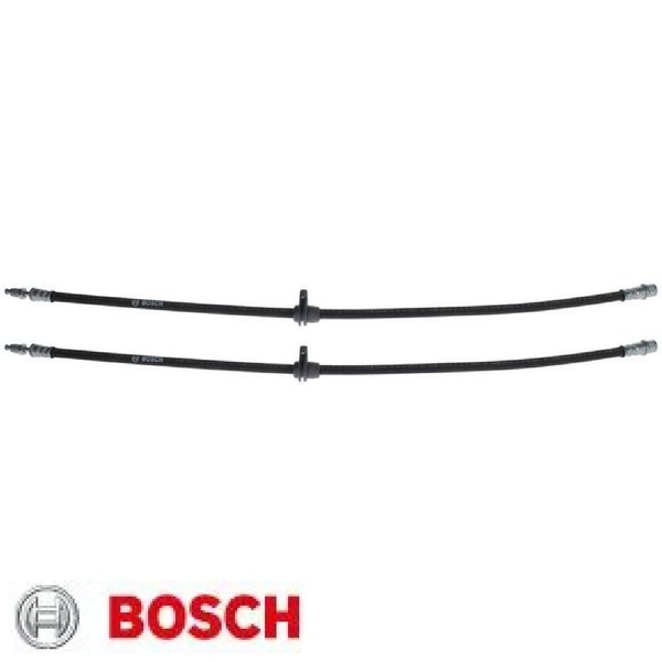 2X Bremsschlauch Bosch 1987481B58 2 BremsschläUche Rechts Links Vorne FüR BMW-image