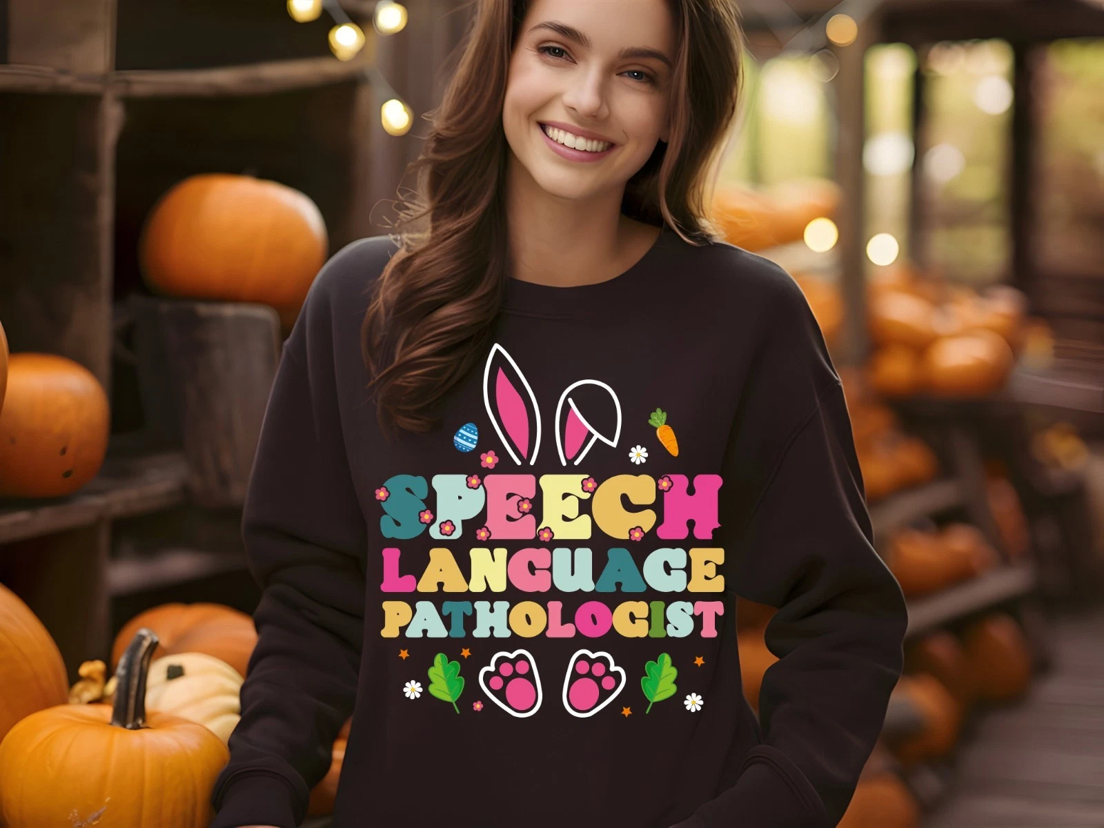 Speech Language Pathologist Sweatshirt SLP Therapist Soft Comfy Gift