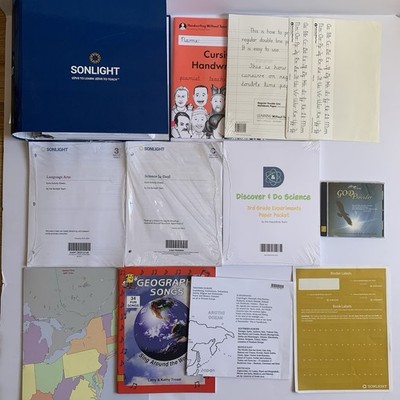 Sonlight Level C 4 Day Partial* IG And New Worksheets Handwriting Without Tears