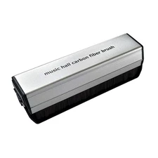 Music Hall H1 Carbon Fiber Vinyl Record Cleaning Brush with Anti-Static Fiber...