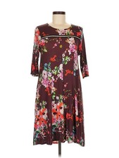 Weston Women Red Casual Dress M