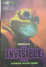 Donatello The Invisible Man Universal Monsters NECA TMNT Action Figure NIB