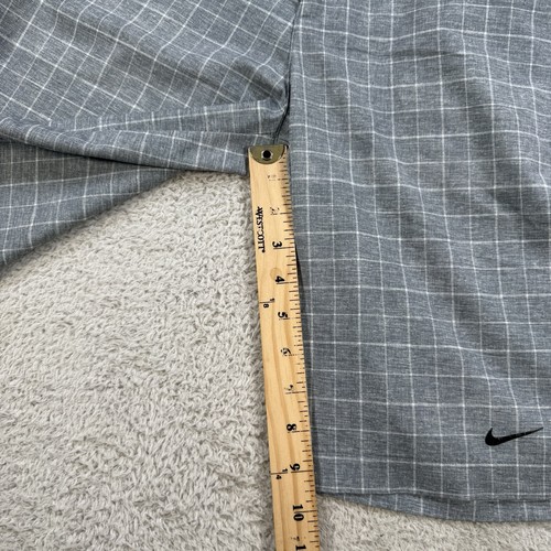 Nike Golfshorts Herren groß grau Dri-Fit Performance Stretch Karo Tasche aktiv - Bild 7 von 11