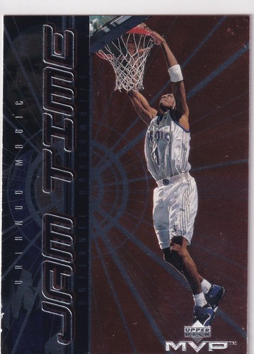 1998-99 UPPER DECK JAM TIME INSERT ANFERNEE HARDAWAY ORLANDO MAGIC NBA fr802-10