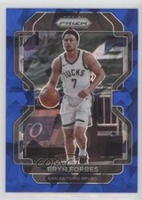 2021-22 Panini Prizm Blue Ice Prizm 111/125 Bryn Forbes #33 pe8