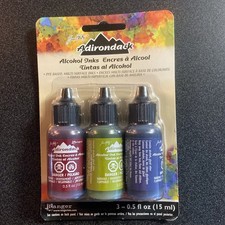 Ranger Tim Holtz Adirondack ALCOHOL INKS Farmers Market.  Three colors.