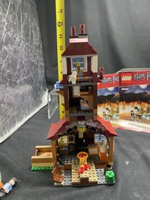 LEGO Harry Potter 4840 The Burrow Complete House w Figures Manuals Missing Wand